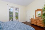 Generous master bedroom with lanai access